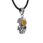 FREE Today: Fortune-Attracting Pixiu Amulet – Handcrafted Metal Protection Necklace - With Leather Rope - image 12