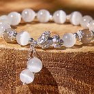 FuAttract Prosperity Fortune Energy Black Obsidian Cat's Eye Pixiu Bracelet  - image 14