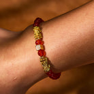 FuAttract Energy Courage Malachite Black Obsidian Red Agate Om Mani Padme Hum Pixiu Bracelet - image 18