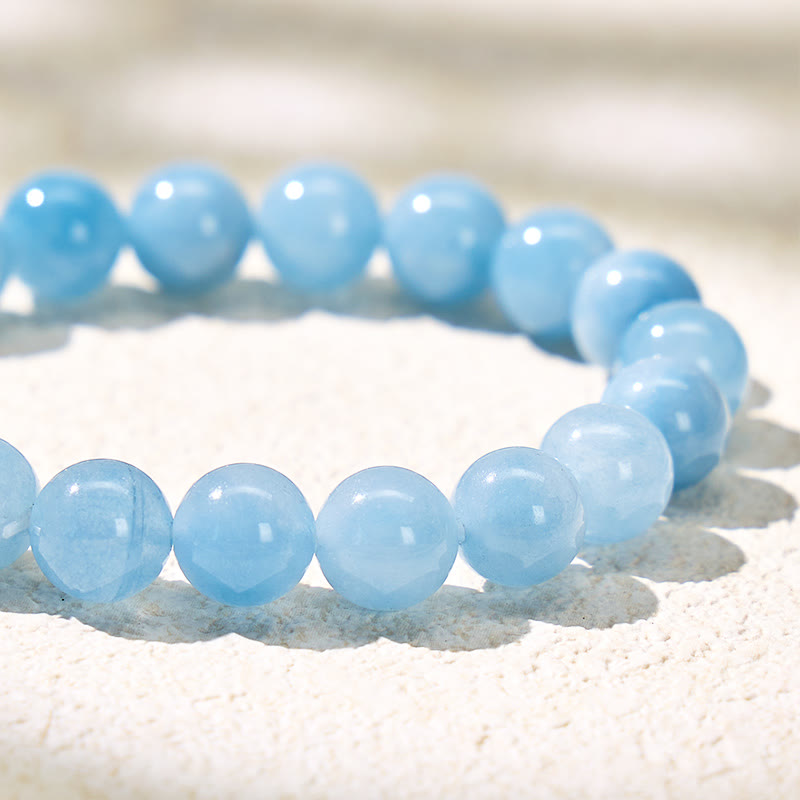 FuAttract Clarity Protection Wealth Aquamarine Clear Quartz Pixiu Bracelet - image 6