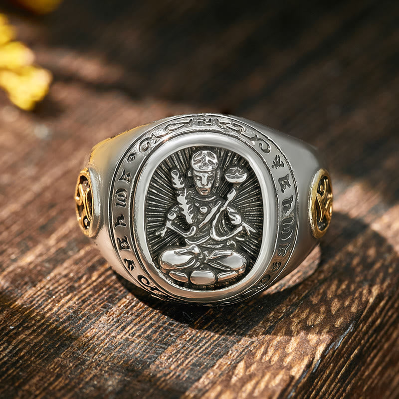 FuAttract Peace & Protection Energy Mantra Chinese Zodiac Amulet Ring - image 23