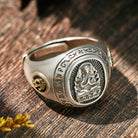 FuAttract Peace & Protection Energy Mantra Chinese Zodiac Amulet Ring - image 9