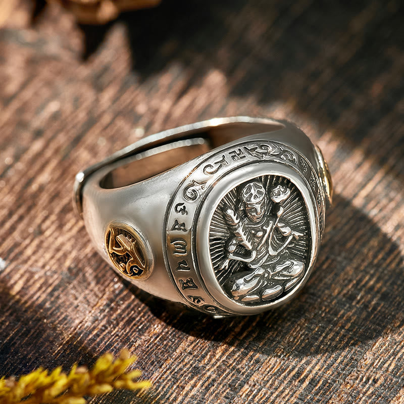 FuAttract Peace & Protection Energy Mantra Chinese Zodiac Amulet Ring - image 21