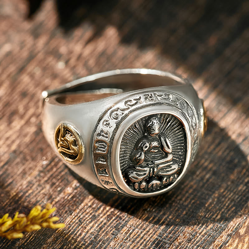 FuAttract Peace & Protection Energy Mantra Chinese Zodiac Amulet Ring - image 29