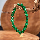 FuAttract Luck Balance & Inner Peace Chinese Zodiac Jade Silver Bracelet - image 3
