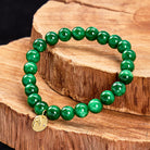 FuAttract Luck Balance & Inner Peace Chinese Zodiac Jade Silver Bracelet - image 2