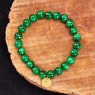 FuAttract Luck Balance & Inner Peace Chinese Zodiac Jade Silver Bracelet - image 1