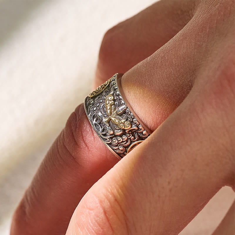 FuAttract Prosperity Abundant Energy Pixiu Ring – Wealth & Protection Symbol - image 2