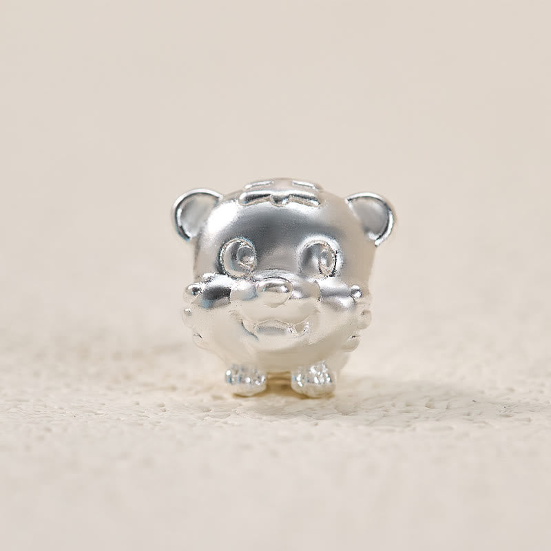 FuAttract Balance Harmony Luck Botswana Agate S999 Silver Chinese Zodiac Bracelet - Tiger - image 12
