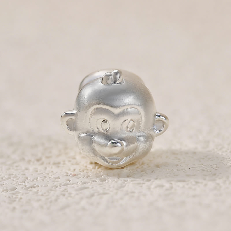 FuAttract Balance Harmony Luck Botswana Agate S999 Silver Chinese Zodiac Bracelet - Monkey - image 17