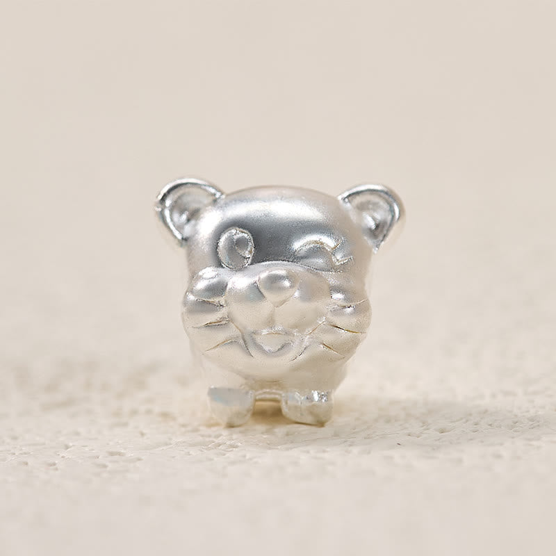 FuAttract Balance Harmony Luck Botswana Agate S999 Silver Chinese Zodiac Bracelet - Rat - image 10