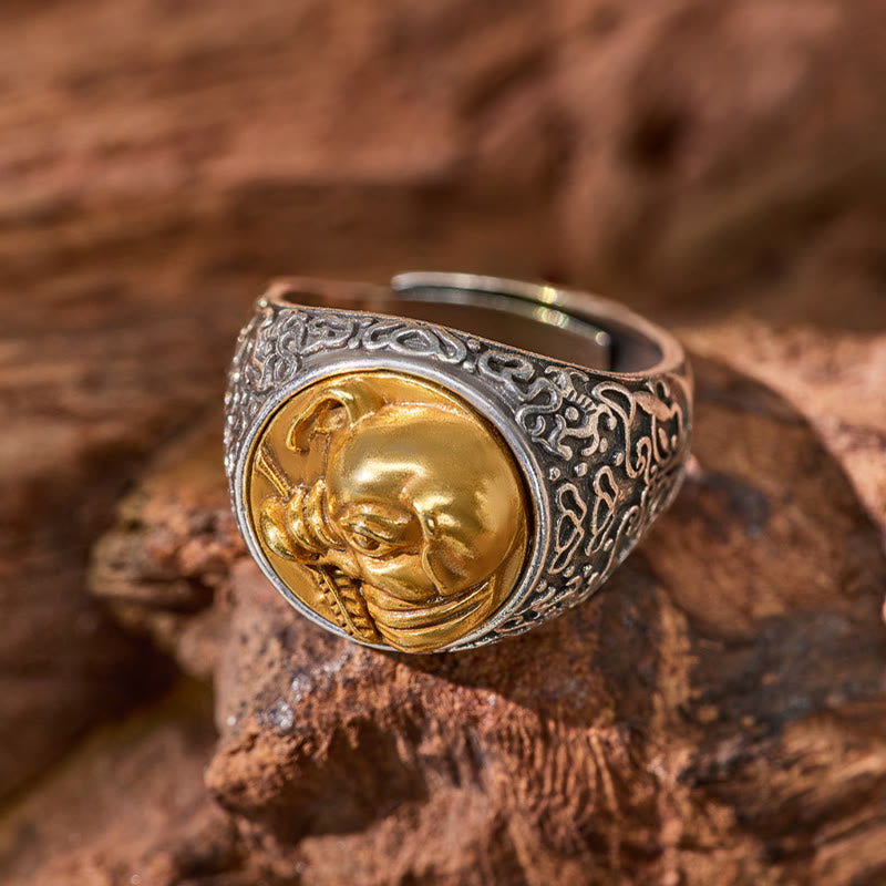 FuAttract Luck Balance Strength Protection Chinese Zodiac Adjustable Ring - image 1