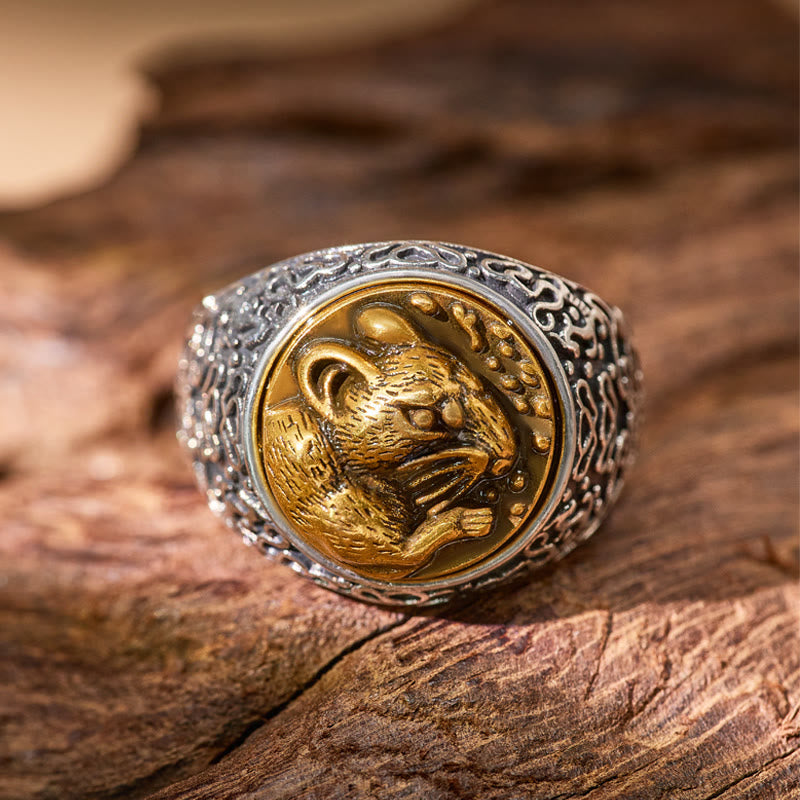 FuAttract Luck Balance Strength Protection Chinese Zodiac Adjustable Ring - Rat - image 9