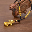 FuAttract Vital Energy Wealth Pixiu Necklace for Luck Protection & Prosperity - image 1