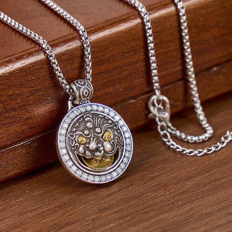 FuAttract Prosperity Luck Power & Balance Pixiu Energy Adjustable Necklace  - image 2