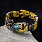 FuAttract Fortune Guardian Bracelet – Pixiu + Nine-Eyed Dzi Bead - image 2
