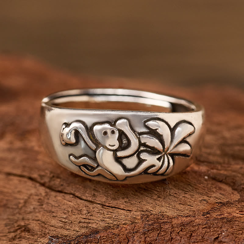 FuAttract Personal Luck Protection & Energy Chinese Zodiac Adjustable Ring - Monkey - image 23