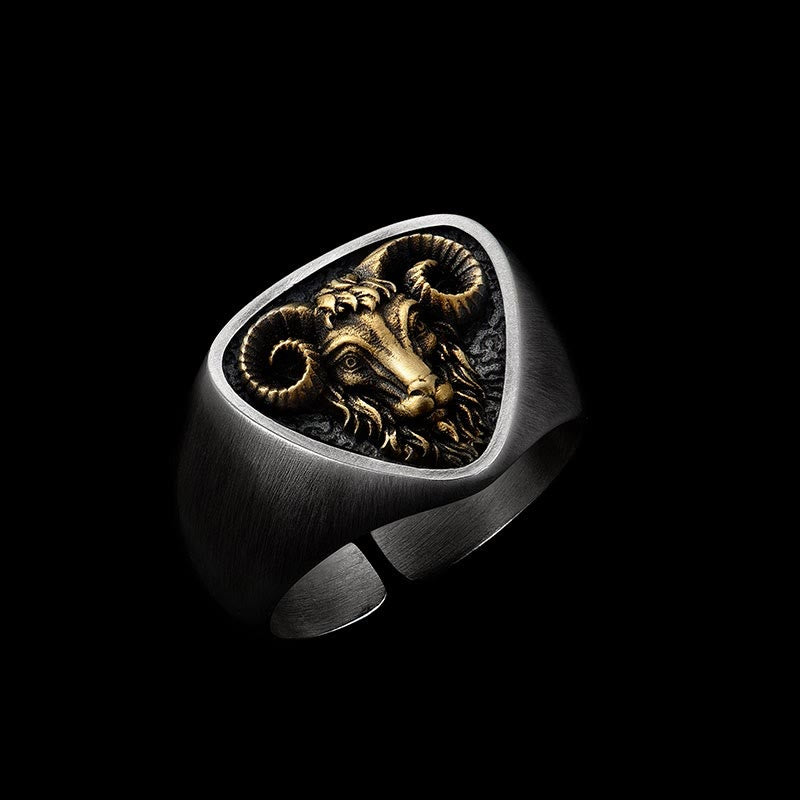 FuAttract Strength & Protection Luck Energy Chinese Zodiac Adjustable Ring  - Goat - image 15