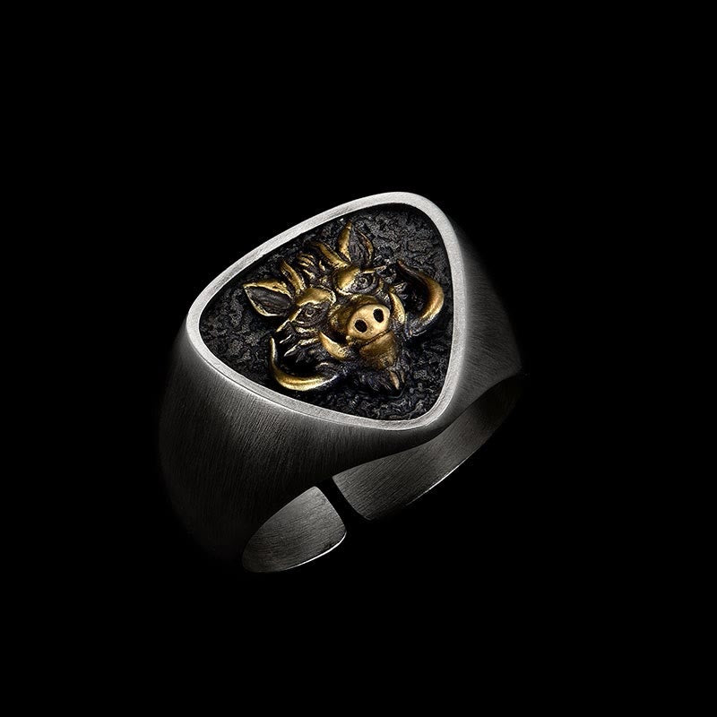 FuAttract Strength & Protection Luck Energy Chinese Zodiac Adjustable Ring  - Pig - image 19