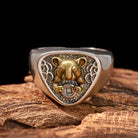 FuAttract Strength & Protection Luck Energy Chinese Zodiac Adjustable Ring  - Rat - image 0