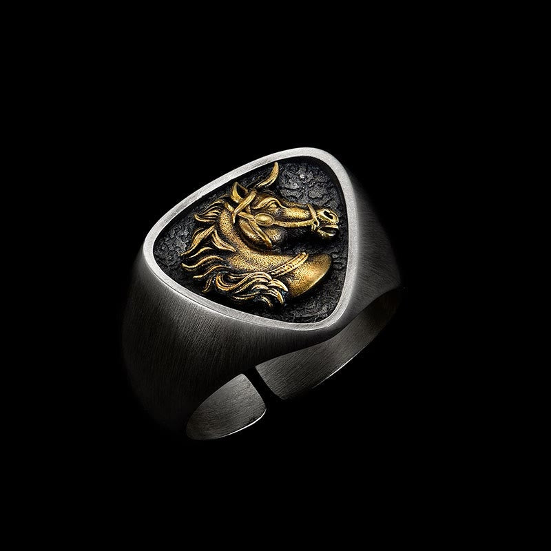 FuAttract Strength & Protection Luck Energy Chinese Zodiac Adjustable Ring  - Horse - image 14