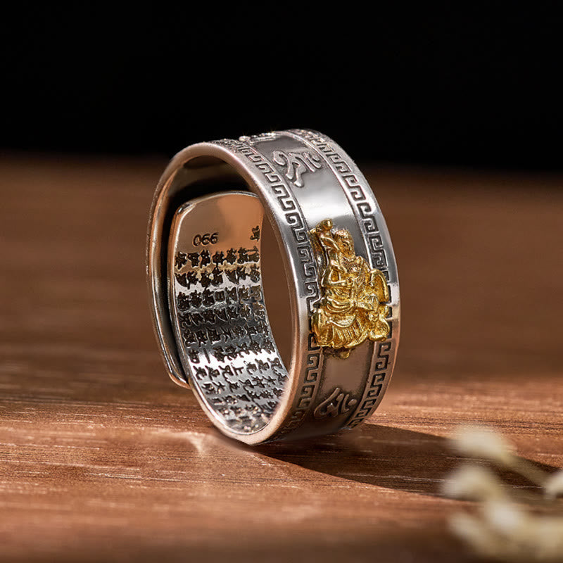FuAttract Wisdom & Protection Zodiac Guardian Bodhisattva Spiritual Energy Ring - image 1