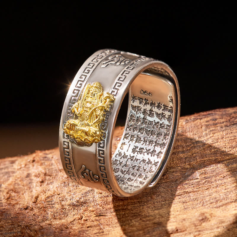 FuAttract Wisdom & Protection Zodiac Guardian Bodhisattva Spiritual Energy Ring - Akasagarbha Bodhisattva – Ox/Tiger - image 21