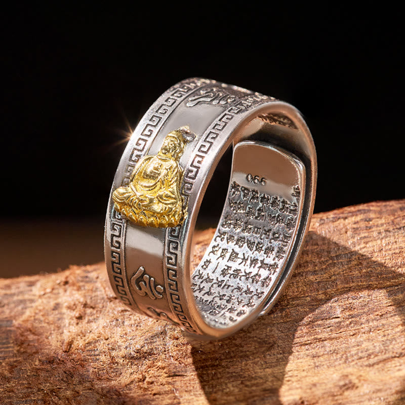 FuAttract Wisdom & Protection Zodiac Guardian Bodhisattva Spiritual Energy Ring - Amitabha Buddha – Dog/Pig - image 9
