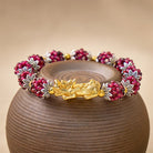FuAttract Prosperity & Energy Wealth Attraction Garnet Pixiu Bracelet - image 2