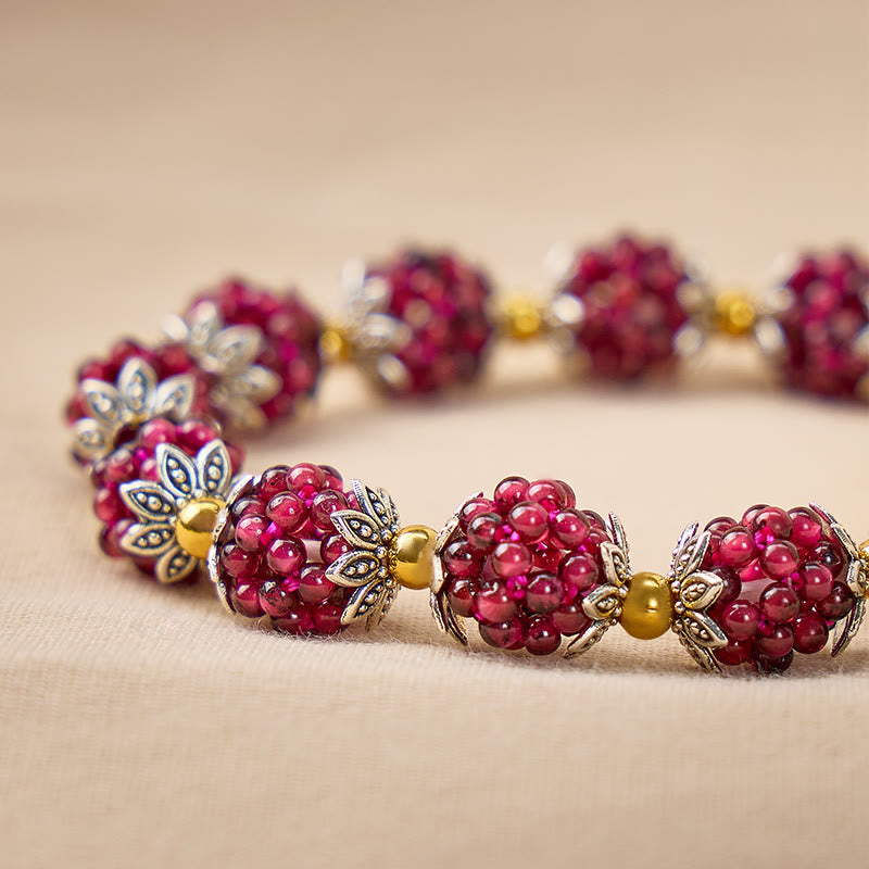 FuAttract Prosperity & Energy Wealth Attraction Garnet Pixiu Bracelet - image 6