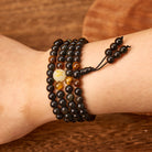 FuAttract Balance & Protection Chinese Zodiac Black Obsidian Luminous Stone Bracelet  - image 5