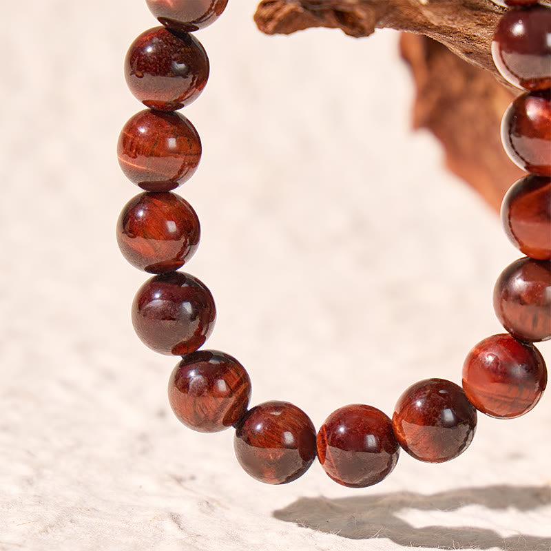 FuAttract Courage Protection Wealth & Power Red Tiger's Eye Pixiu Bracelet - image 7