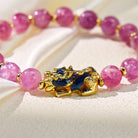 FuAttract Calm Energy & Prosperity Balance Protection Lepidolite Pixiu Bracelet - image 4