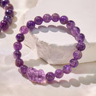 FuAttract Wealth Inner Peace Luck & Protection Amethyst Pixiu Bracelet - image 3