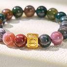 FuAttract Blessing Harmony Bracelet – Indian Agate Fu Character Chinese Zodiac Charm - image 4