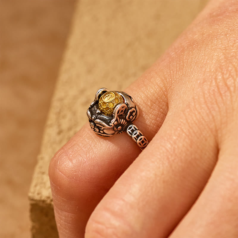 FuAttract Vitality & Fortune Flow –  Pixiu Ring for Wealth Attraction & Protective Strength - image 3