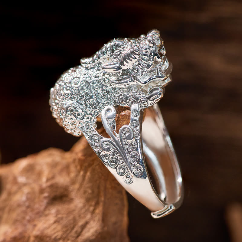 FuAttract Power & Fortune  Energy Activation Wealth Attraction Pixiu Ring - image 9