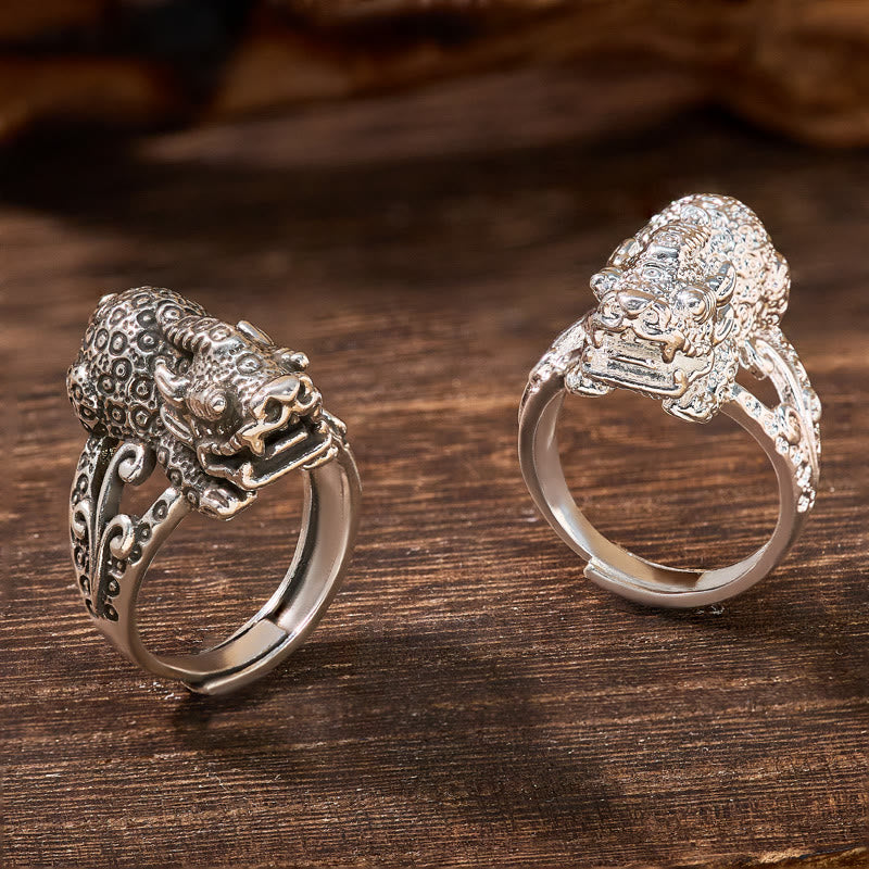 FuAttract Power & Fortune  Energy Activation Wealth Attraction Pixiu Ring - image 5