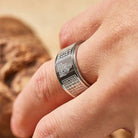 FuAttract Luck Strength & Protection Titanium Steel Chinese Zodiac Ring  - image 14