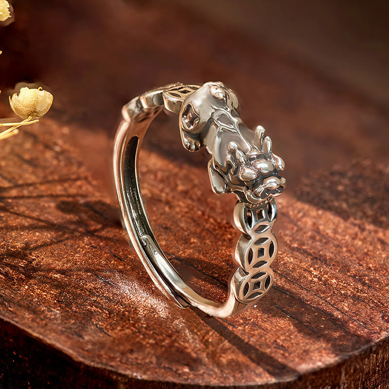 FuAttract Energy Flow & Wealth Guard – Pixiu Ring for Protection & Balance - image 9