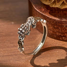 FuAttract Energy Flow & Wealth Guard – Pixiu Ring for Protection & Balance - Silver - image 7
