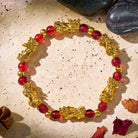 FuAttract Vitality Prosperity Wealth Attraction & Protection Garnet Pixiu Bracelet - image 1