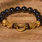 FuAttract Clarity Protection & Prosperity Golden Obsidian Pixiu Bracelet  - image 5