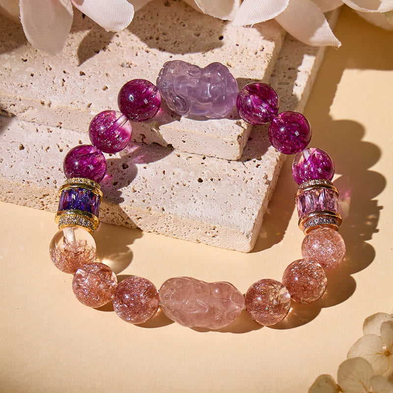 FuAttract Energy Intuition & Transformation – Fireworks Super Seven Pixiu Bracelet - image 3