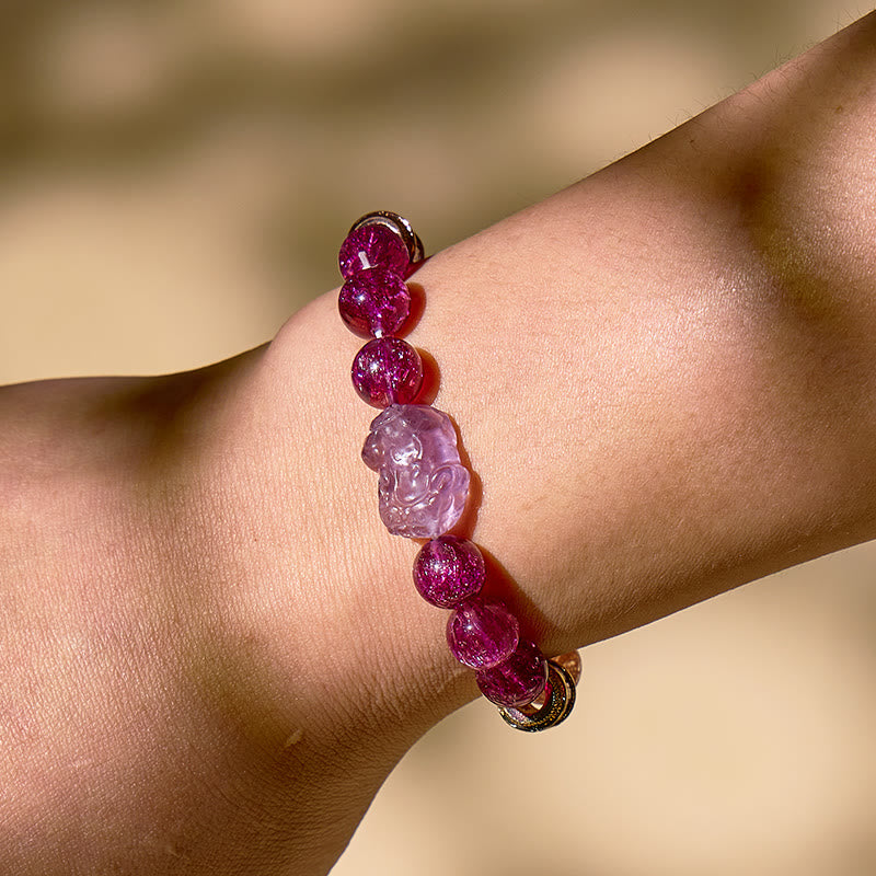 FuAttract Energy Intuition & Transformation – Fireworks Super Seven Pixiu Bracelet - image 5