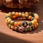 FuAttract Clarity & Spiritual Alignment – Bodhi Seed Chinese Zodiac Bracelet - Vairocana – Goat & Monkey - image 13