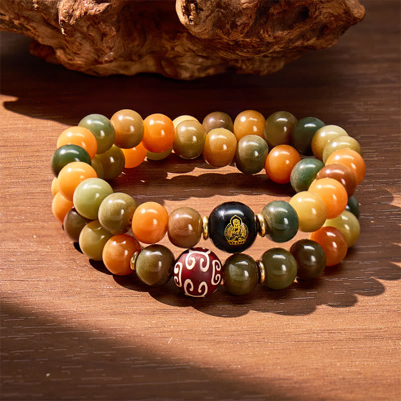 FuAttract Clarity & Spiritual Alignment – Bodhi Seed Chinese Zodiac Bracelet - Vairocana – Goat & Monkey - image 13