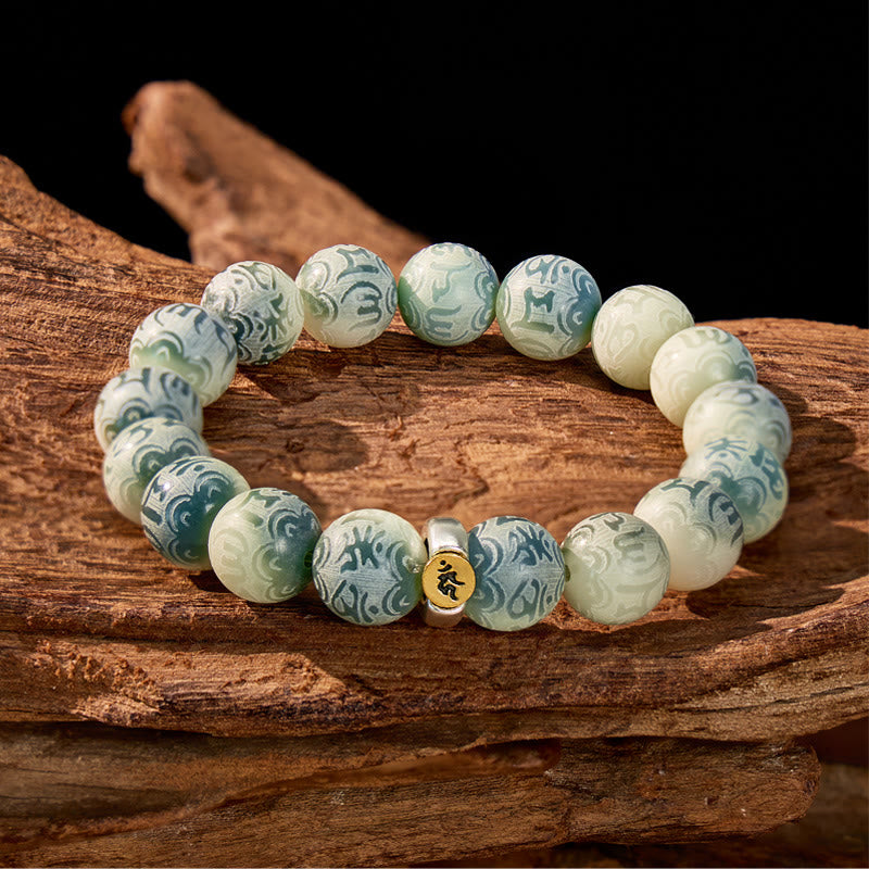 FuAttract Spiritual Awakening & Protection Bodhi Seed Om Mani Mantra & Chinese Zodiac Bracelet - Acala – Rooster - image 16