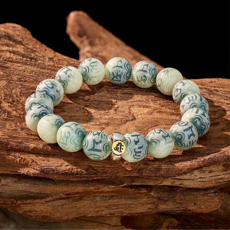 FuAttract Spiritual Awakening & Protection Bodhi Seed Om Mani Mantra & Chinese Zodiac Bracelet - Avalokiteshvara – Rat - image 11