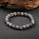 FuAttract Inner Power Protection Yooperlite S925 Sterling Silver & Pixiu Bracelet - image 1